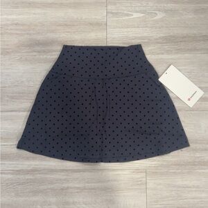 NWT lululemon polka flocked align skirt